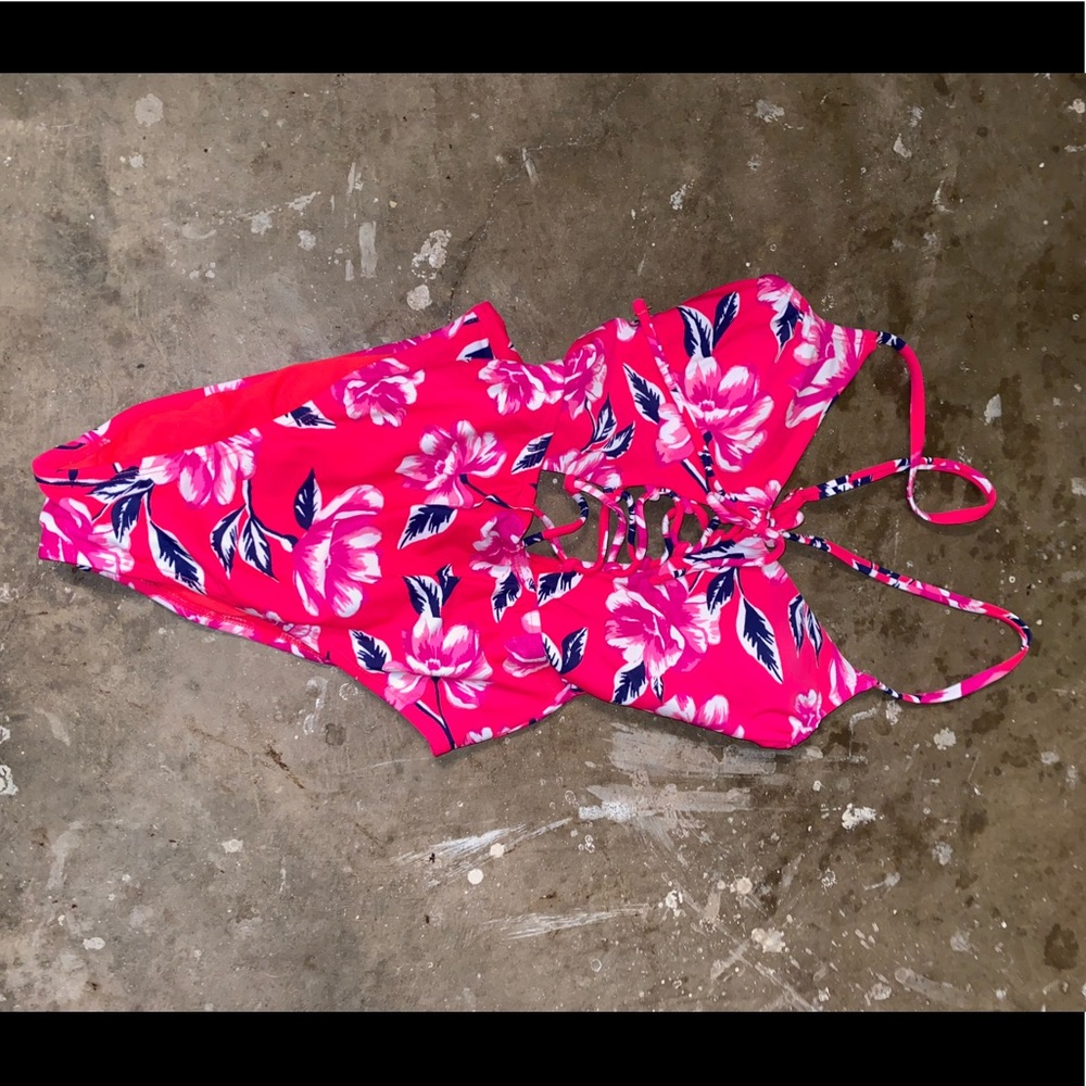 NWOT Xhilaration Floral One Piece Suit